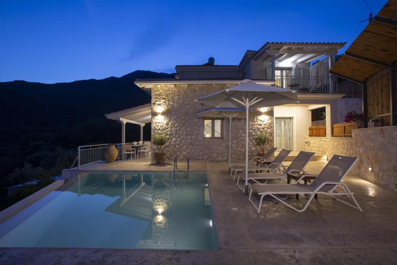 Panoutsis Villa - Sivros Lefkada Esterno foto
